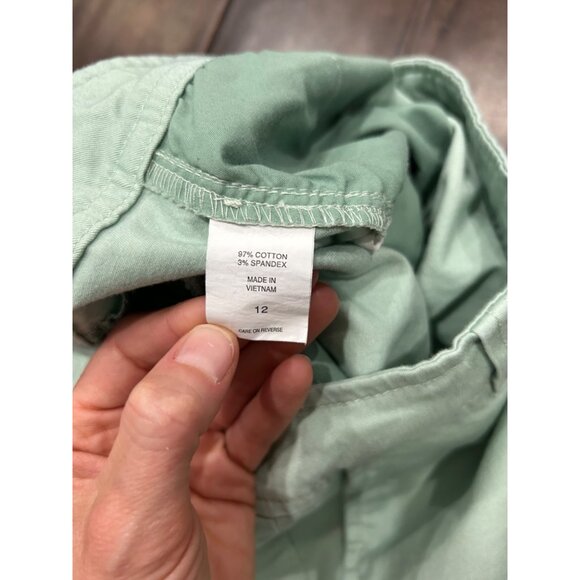 New York and Company Womens Mint Green Shorts Size 12 - Picture 6 of 8